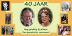 Feest Fietje en Sjef 40 jaar getrouwd